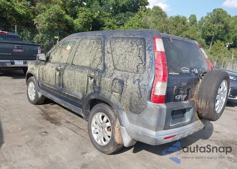 2006 Honda Cr-V Ex из США, поврежденный, VIN SHSRD788X6U425176